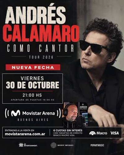 Andrés Calamaro en vivo