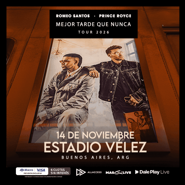Romeo Santos + Prince Royce en vivo