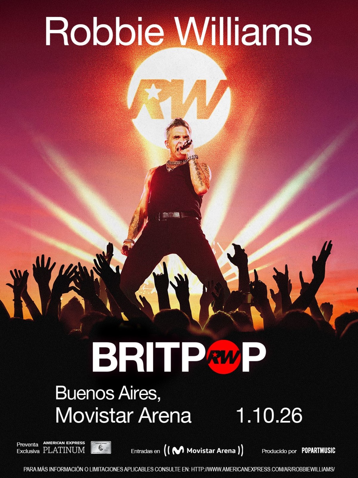 Robbie Williams en vivo
