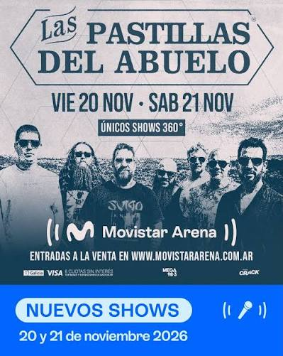 Las Pastillas del Abuelo en vivo